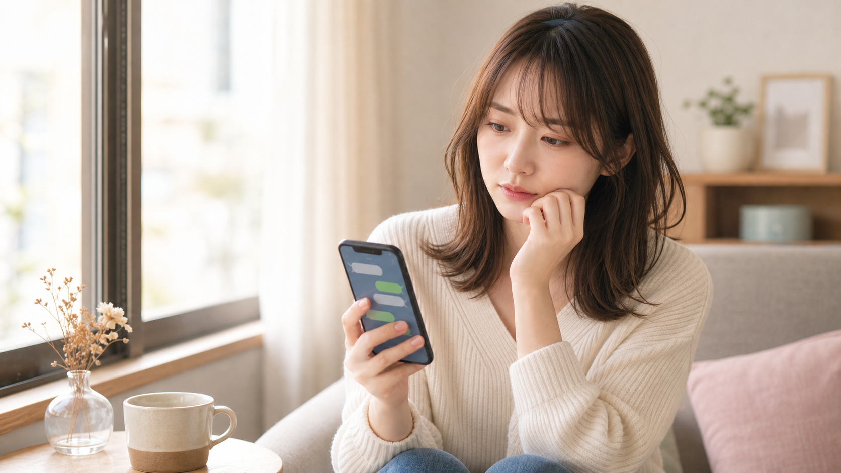 好きな人に既読スルーされたときの考え方|不安になりすぎない対処法